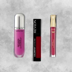 CoverGirl Limited Edition Revlon Ultra HD and Revlon Color Stay Satin Bundle NWT